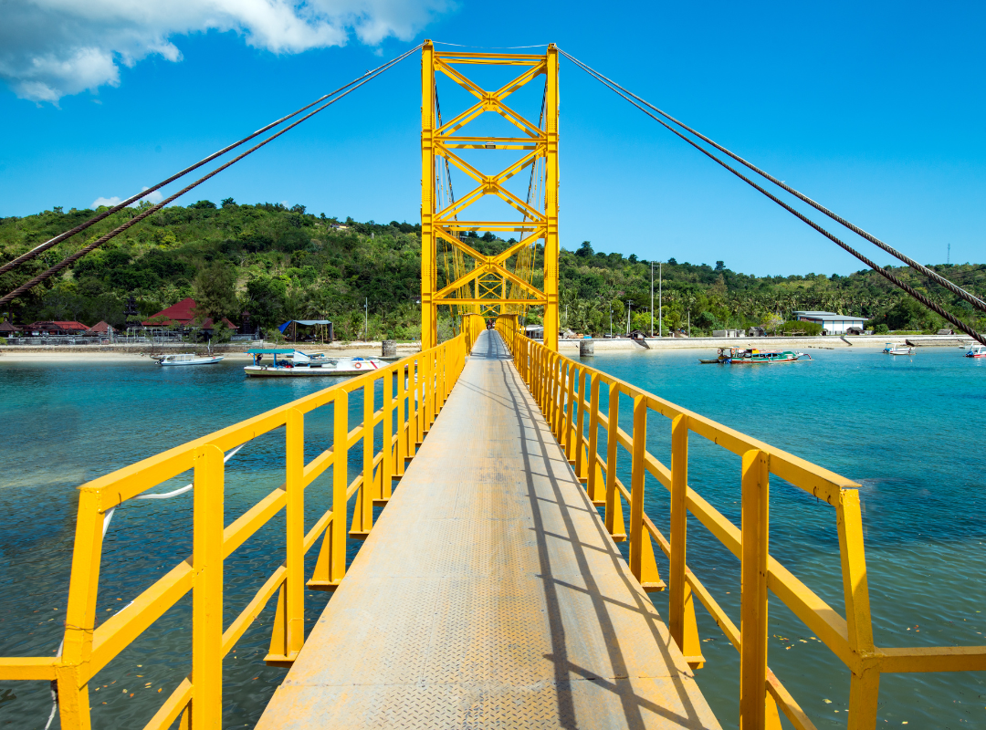yellow bridge